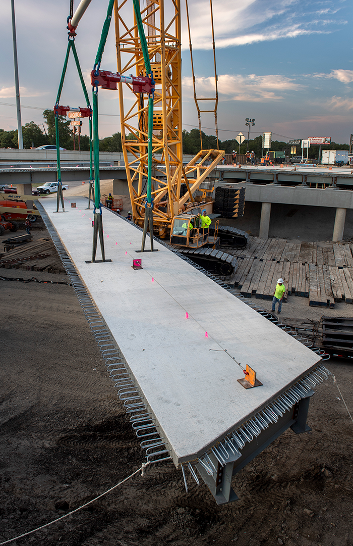 I-635 concrete span