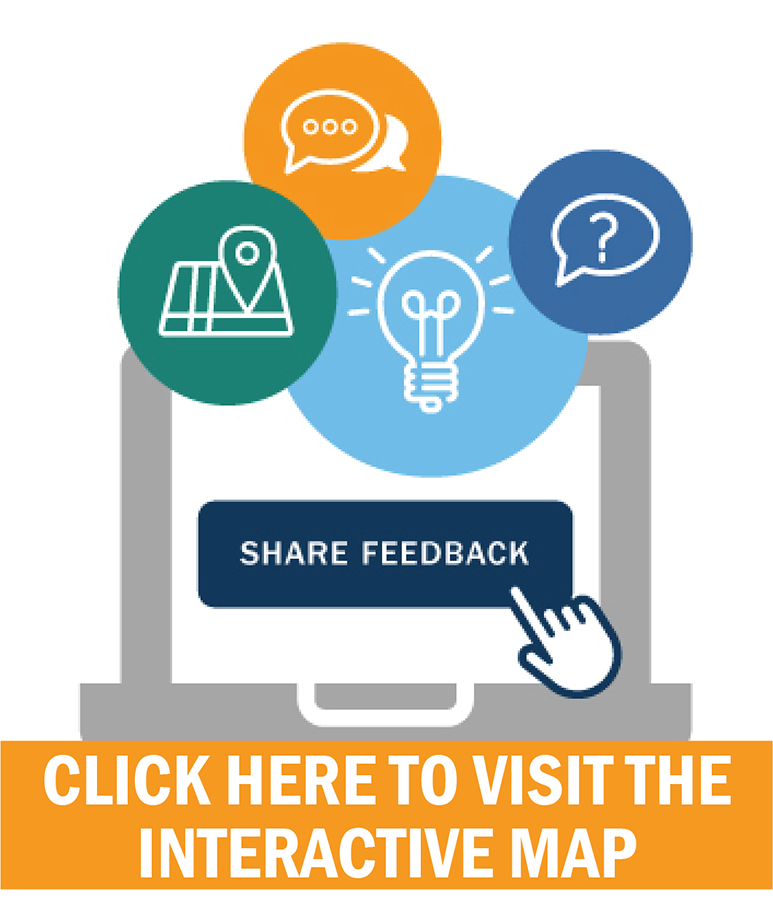 Share Feedback: Click here to visit the interactive map