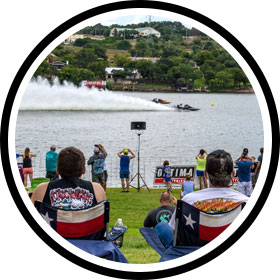 Access to LakeFest Drag Boat Races