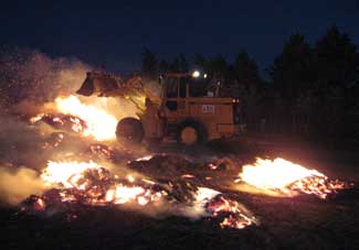 TxDOT Crews Helped Battle West Texas Wildfires