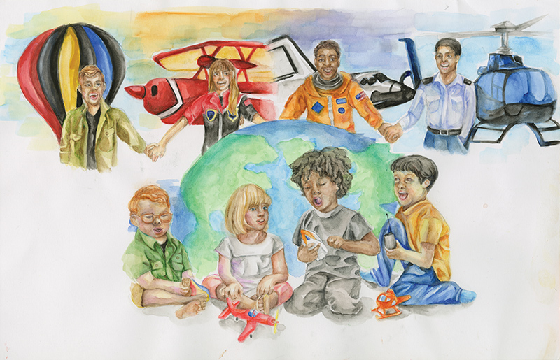 2024 Aviation Art Contest winners