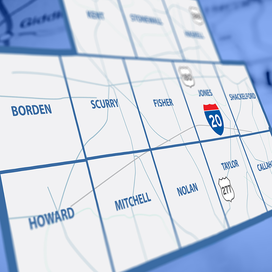 Abilene District map