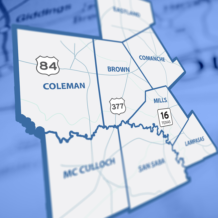 Brownwood District map