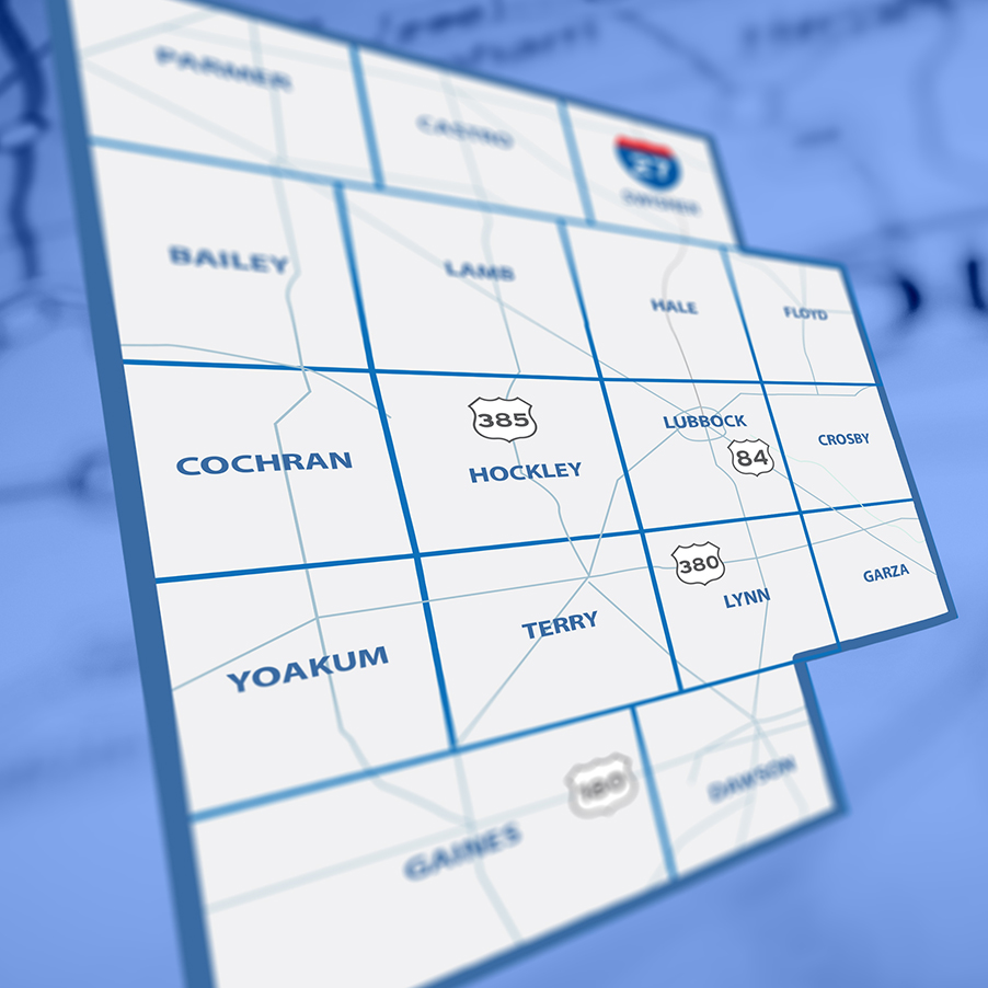 Lubbock district map