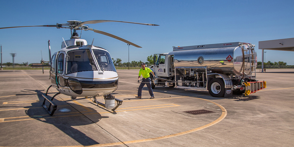 Helicopter refueling