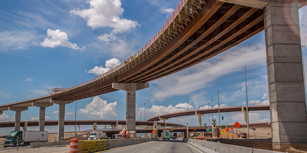 Overpass construction