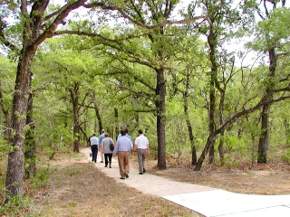 The new facilities feature nature trails with interpretive displays of native vegetation
