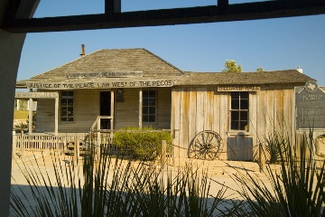 Judge Roy Bean Visitor Center at Langtry