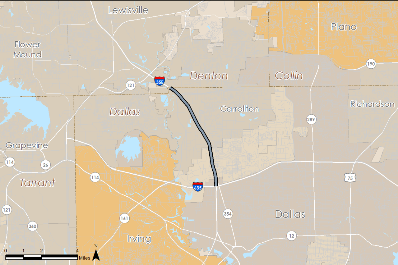 I-35E Phase 2 map
