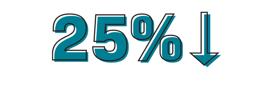 25 percent
