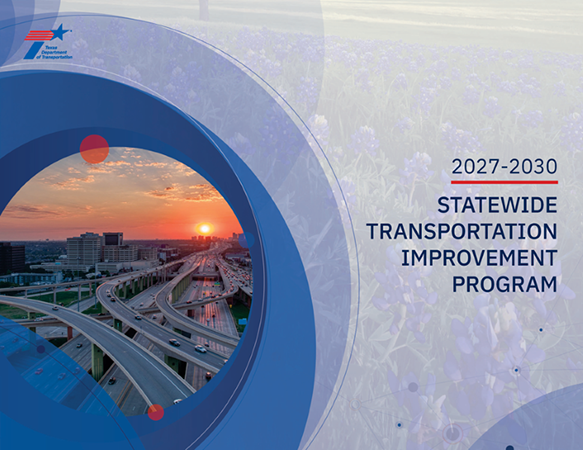 Una imagen de la portada del informe del Programa Estatal de Mejora del Transporte 2027-2030.