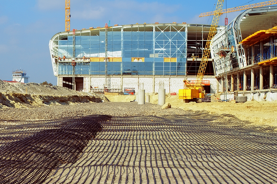 Construcción de aeropuertos al aire libre