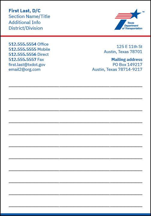 Notepad sample