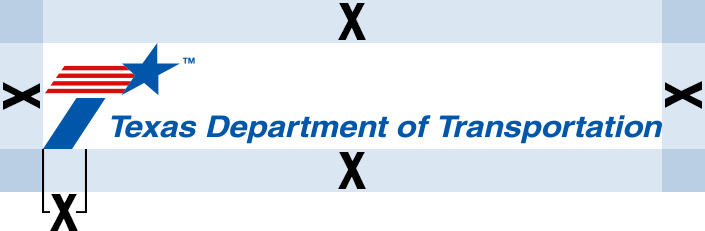 TxDOT Logo Horizontal Espacio Libre