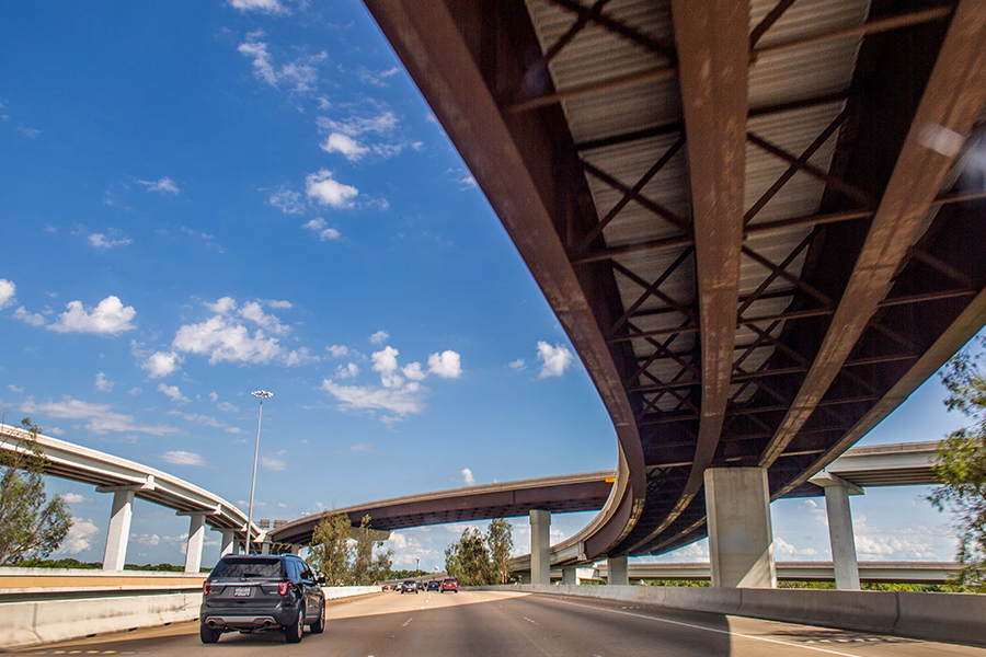 Paso elevado de la autopista Houston