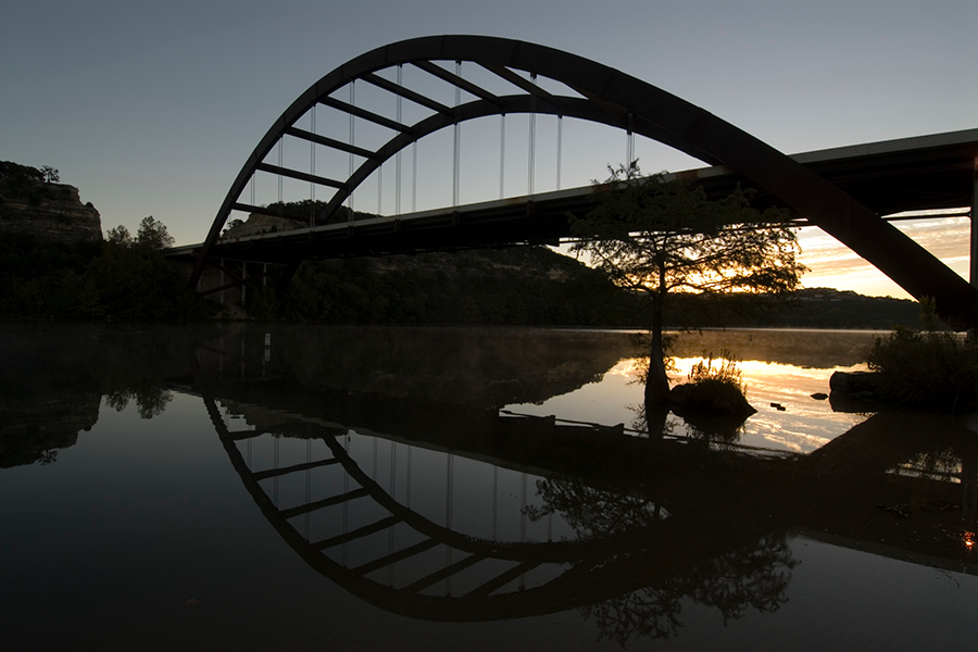 Puente Pennybacker en Austin Texas