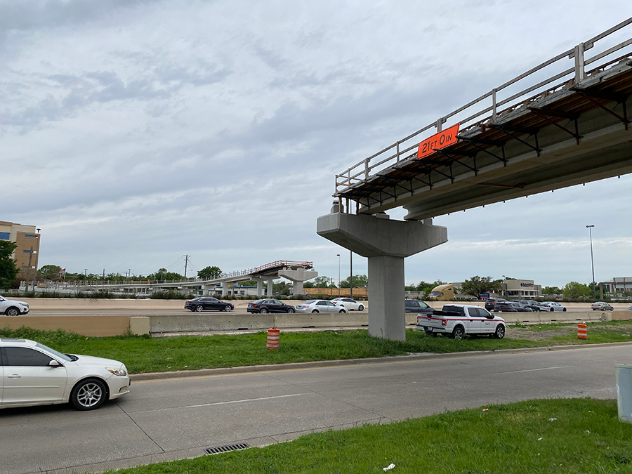 Partial bridge in construction