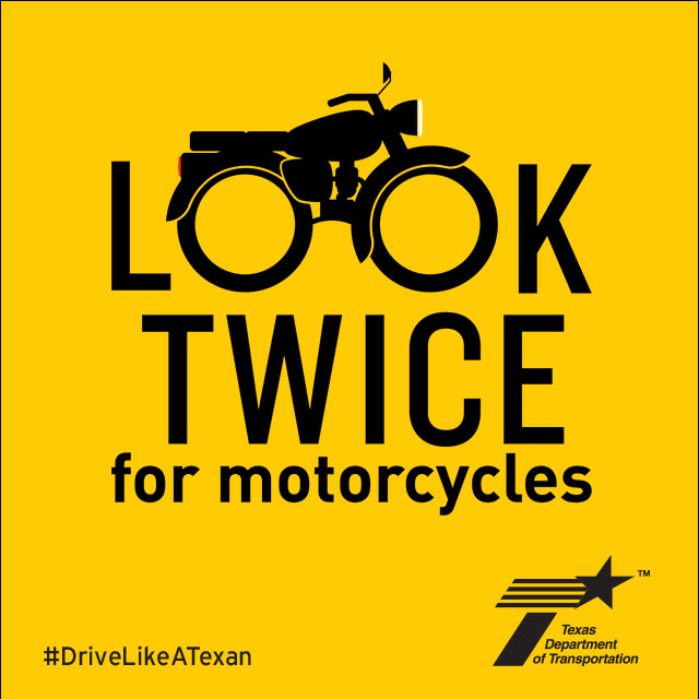Look twice for motorcycles