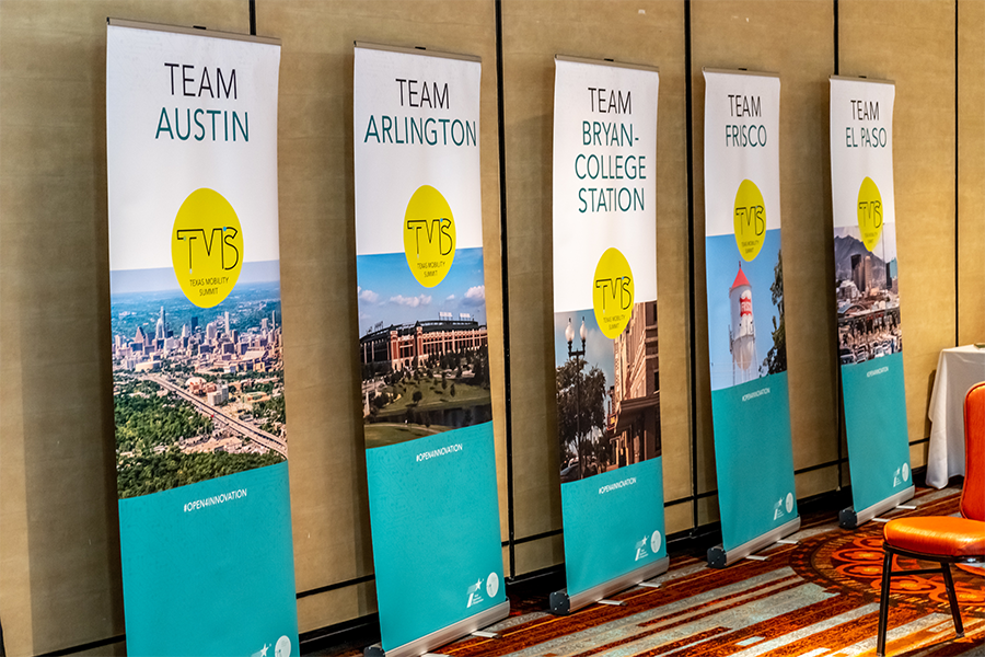 Texas mobility summit banners