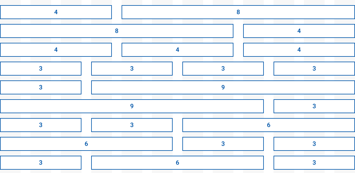 Column layout control