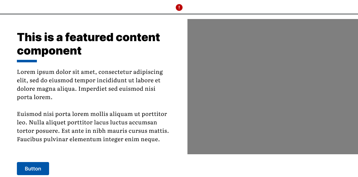 Poor example of Featured Content