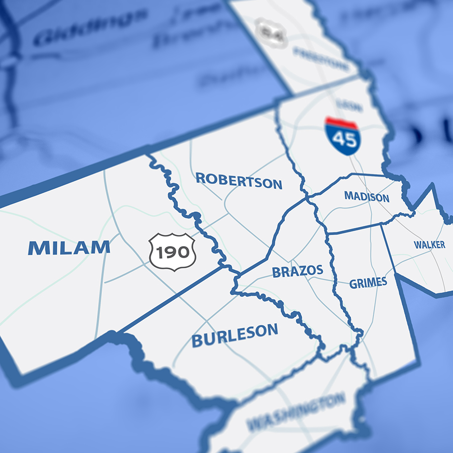 Bryan District map