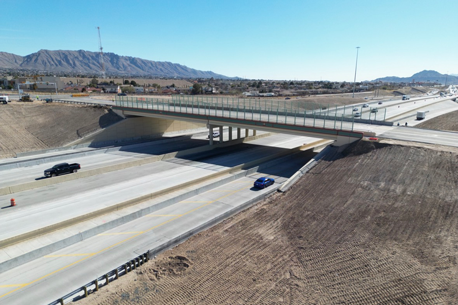 Paso elevado de la I-10 en El Paso.