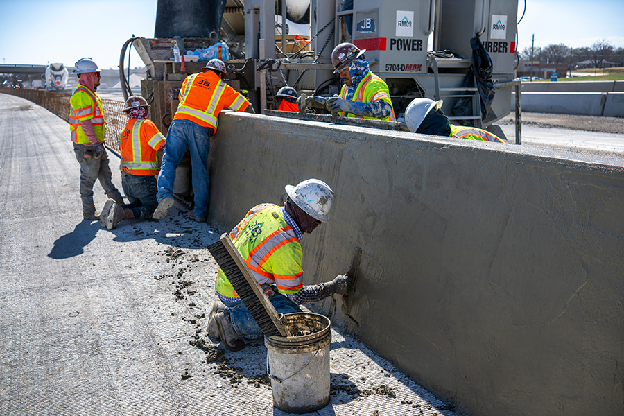 US 75 Construction Project in Sherman, Tx