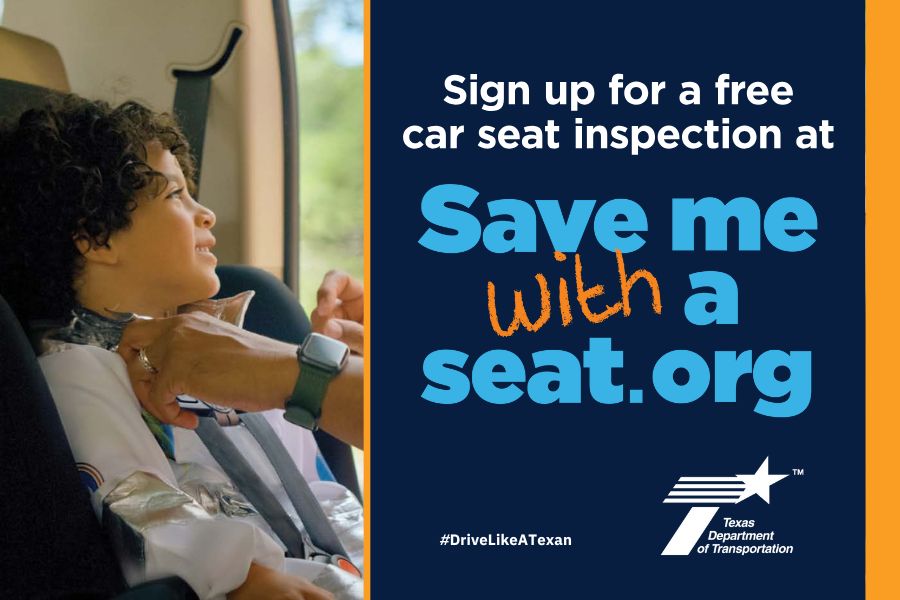 Regístrese para una inspección gratuita del asiento del automóvil