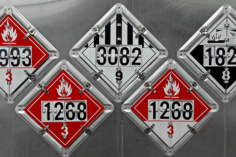 Hazardous Materials Transportation Placards