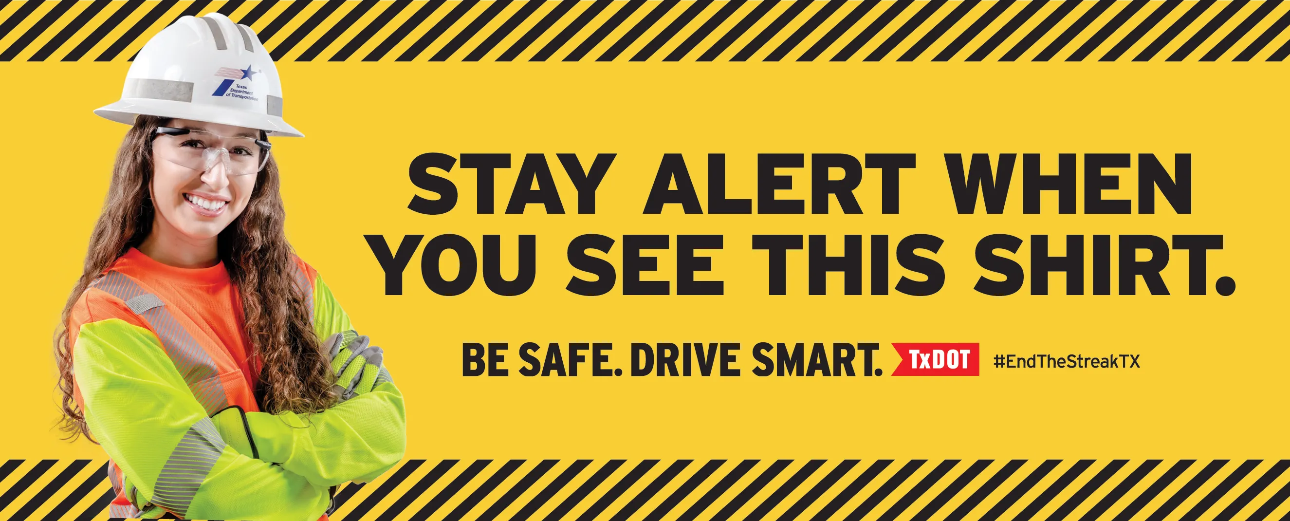 Work Zone safety banner