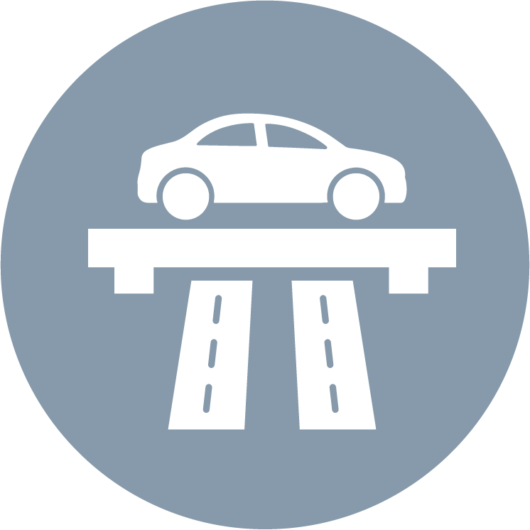 Highway / bridge icon