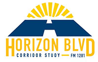 Horizon Blvd Corridor Study FM 1281 logo Horizon Blvd Corridor Study FM 1281 logo