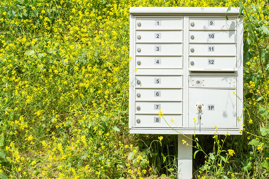 Neighbor Delivery and Collection Box Units (NDCBU) - mailboxes