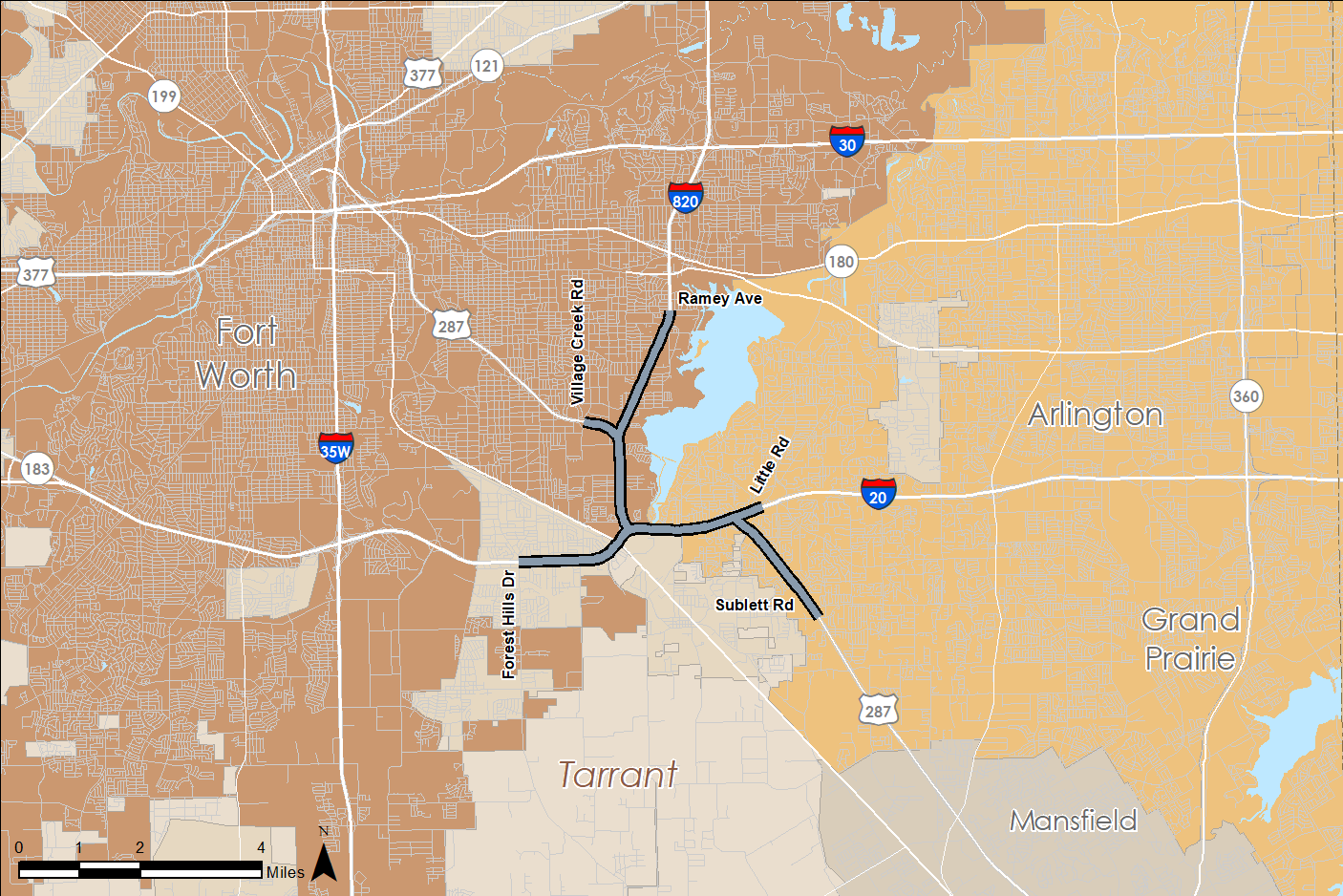 Southeast Connector map
