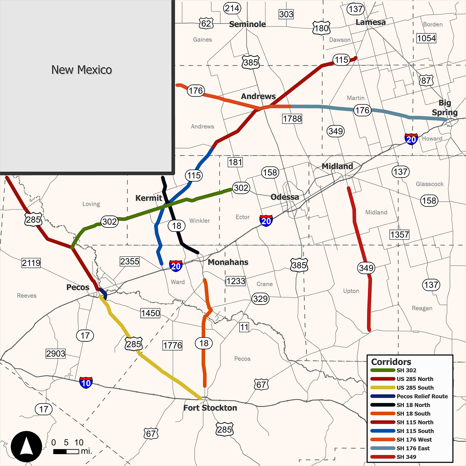 Permian Promise map
