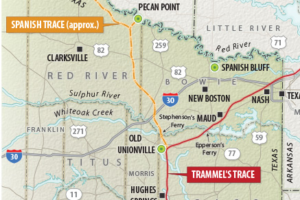 Map of Trammel's Trace