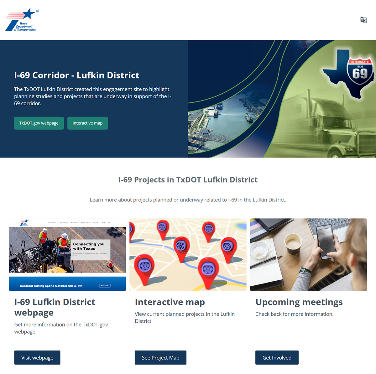 I-69 Corridor - Lufkin District