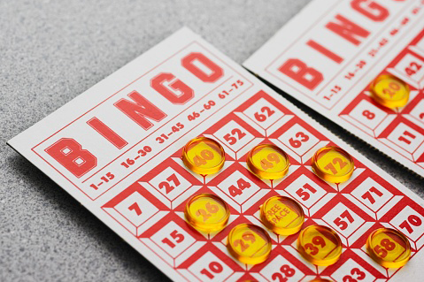 Throughout the day TxDOT workers check off what they find on the road, as part of friendly game of Bingo. 