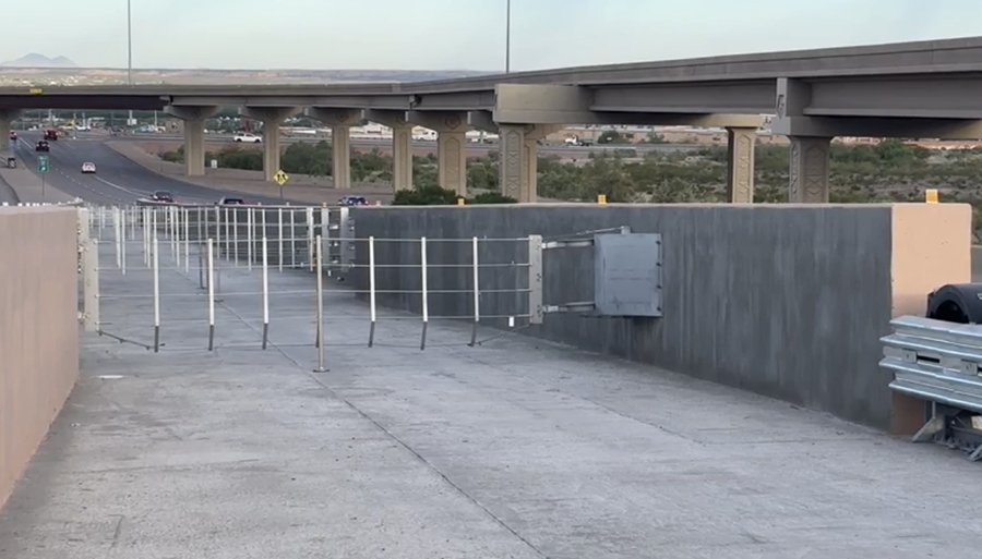The state’s first mechanical runaway truck ramp opens in El Paso.