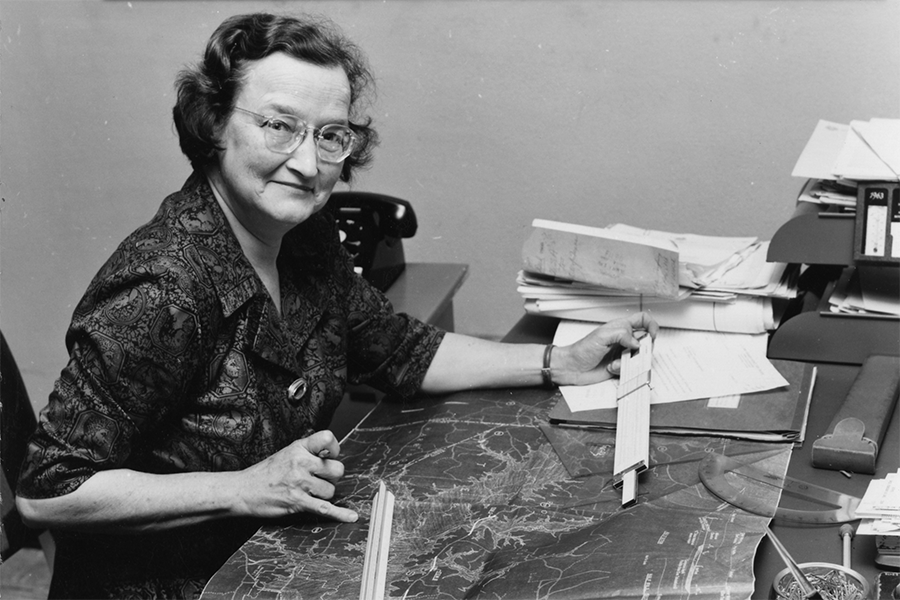 Leah Moncure, first female engineer