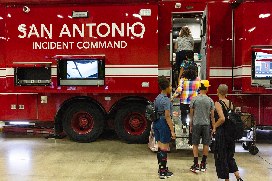  Middle and high school STEM students were invited to the Tech Showcase.