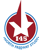 I-45 North Freeway Study logo