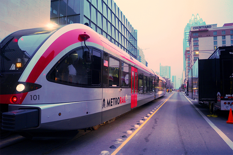 Cap Metro light rail
