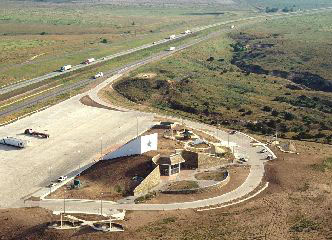 Gray Safety Rest Area