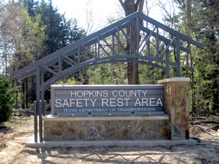 Hopkins West Safety Rest Area