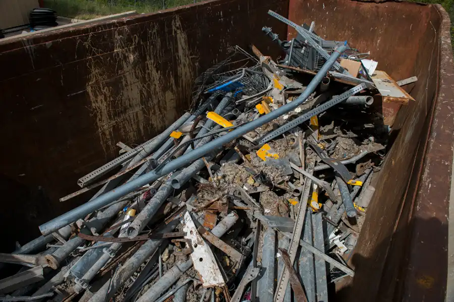 Salvage junk metal
