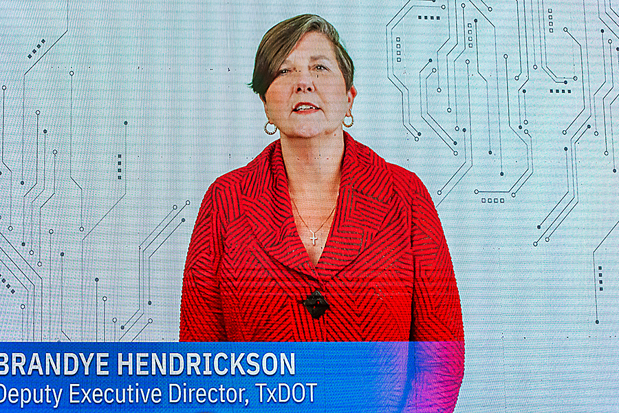 Brandye Hendrickson, subdirectora ejecutiva de TxDOT, en el Texas Innovation Invitational 2025 en Fort Worth, Texas, del 16 al 18 de junio de 2025.