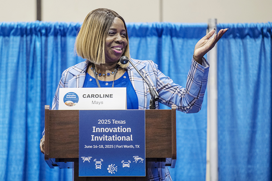 Caroline Mays, Directora Senior de Planificación y Programas Modales de TxDOT, en el Texas Innovation Invitational 2025 en Fort Worth, Texas, del 16 al 18 de junio de 2025.