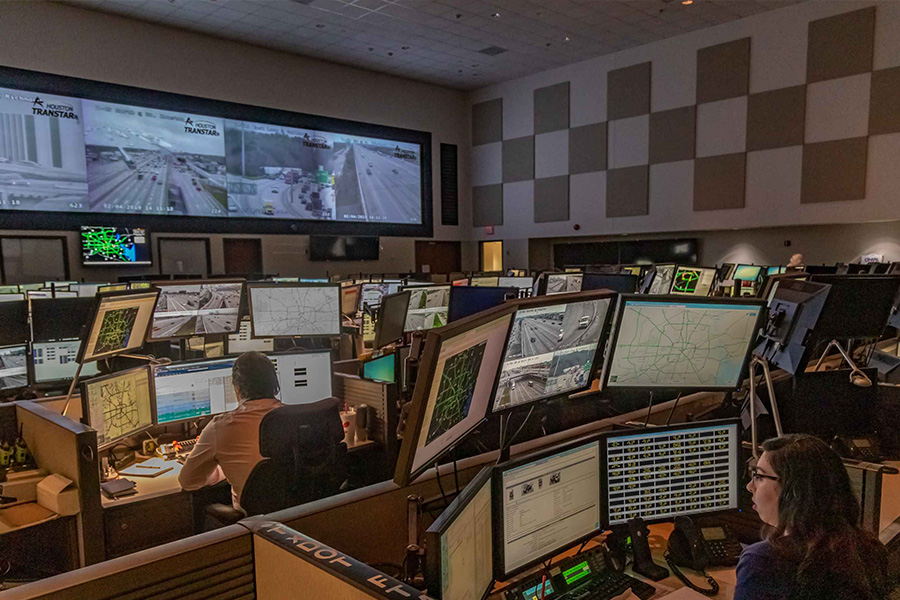 Houston TranStar control room